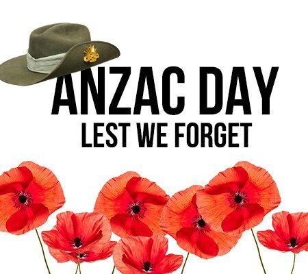We are closed tomorrow 25th April in remembrance of Anzac Day. We will reopen on Friday the 26th and resume our normal hours on the weekend.

Lest We Forget.